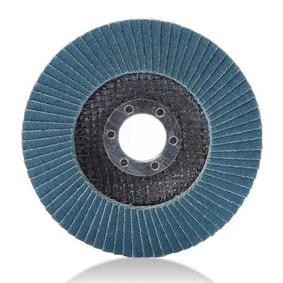 کیفیت  Carbon Steel Aluminium Oxide Flap Disc Zirconia T29 Sheet Metal کارخانه